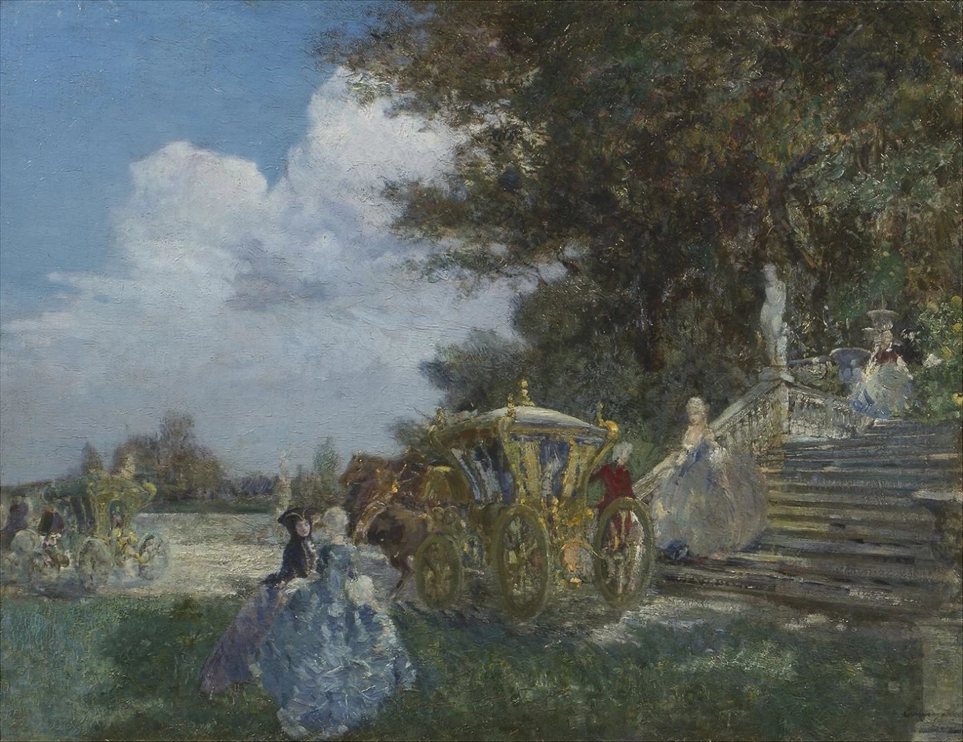 Partenza per la passeggiata